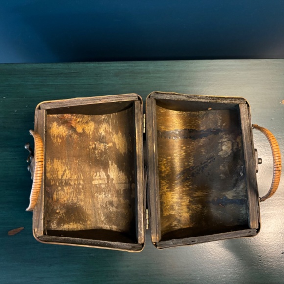 Handmade Wooden Handbag Brown - Picture 6 of 6